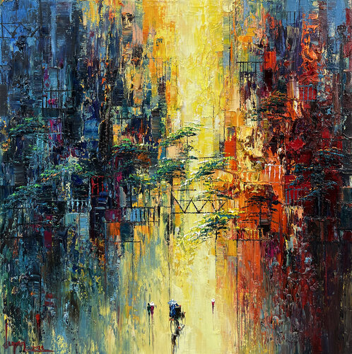 The seasonal change by Quan Le, Painting for Sale on Select