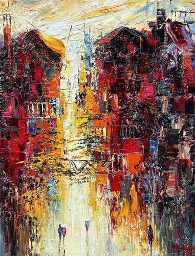 Tropical sunshine by Quan Le, Painting for Sale on Select