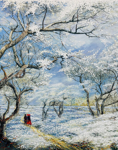 Early spring # by Quan Le, Painting for Sale on Select