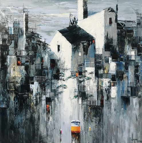 Late Winter Sunlight by Quan Le, Painting for Sale on Select