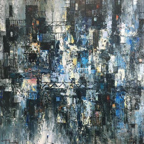 Alone with memories by Quan Le, Painting for Sale on Select