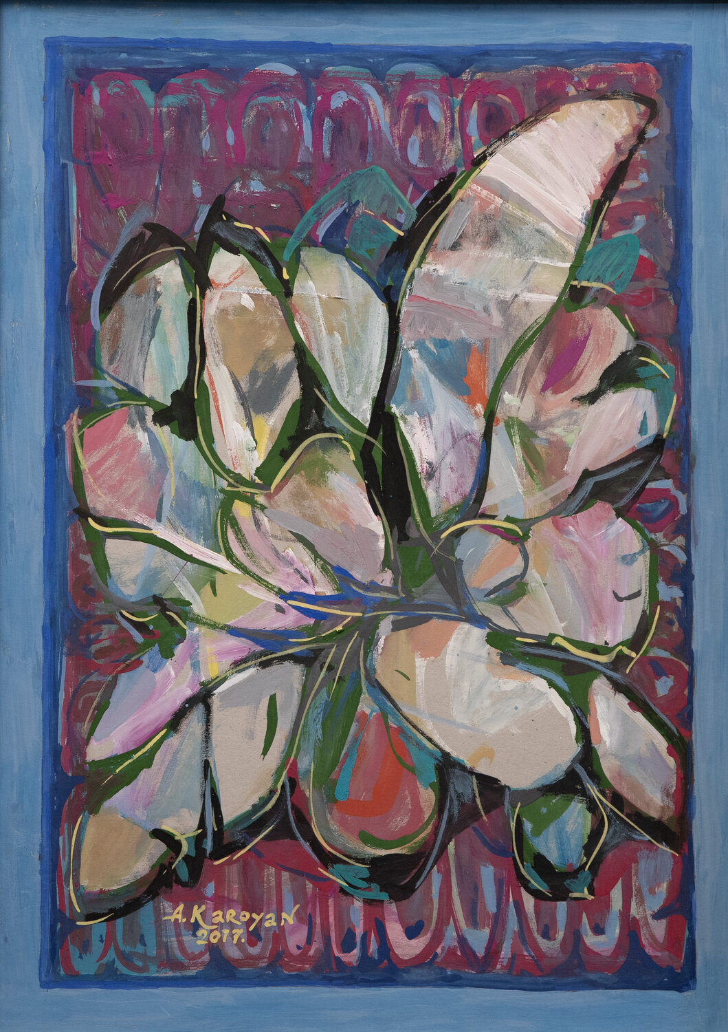 Magic of Nature Albert Karoyan Original painting for sale