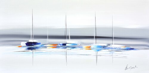 L'INSTANT MARIN by Eric MUNSCH, Painting for Sale on Select