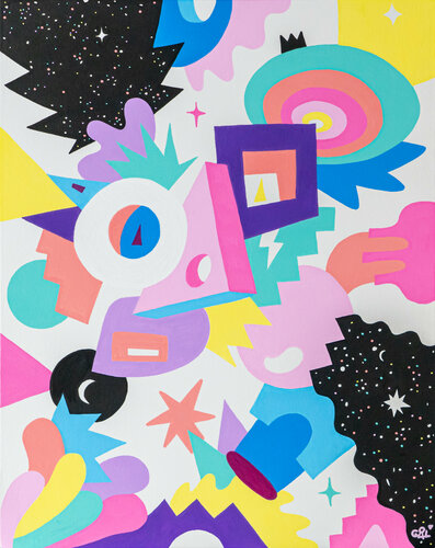 Maskacha I by Guillaume & Laurie, Painting for Sale on Select