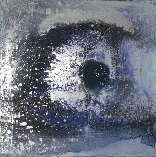 Natur auf Stahl | No. 403 by Ulea Wesemeyer, Painting for Sale on Select