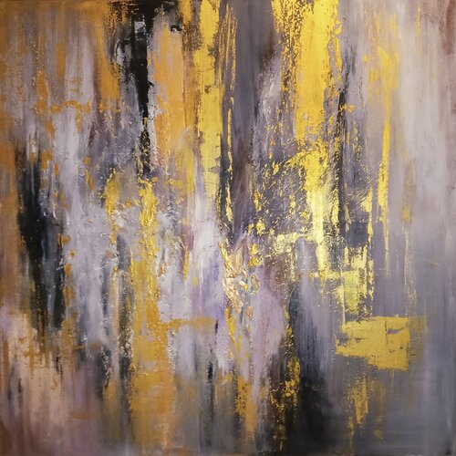 Soirée dans la pluie by Cassia, Painting for Sale on Select