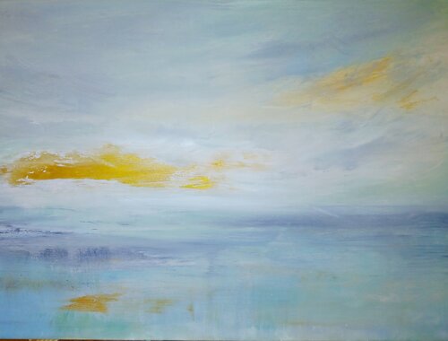Rural seascape by Cassia, Painting for Sale on Select