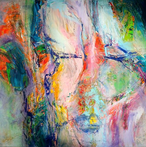 Dualité et unité by Cassia, Painting for Sale on Select