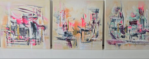 Trio Timescape by Cassia, Painting for Sale on Select