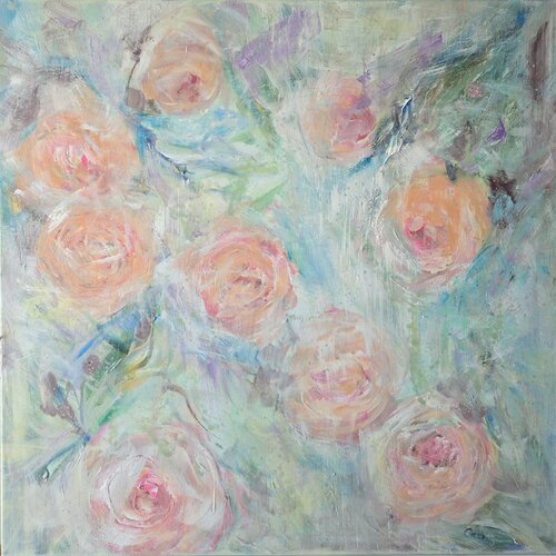 La vie en rose by Cassia, Painting for Sale on Select