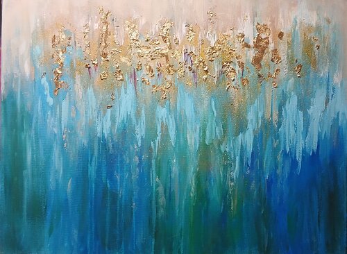 Underwater Sunbeams von Cassia, Malerei kaufen auf Select
