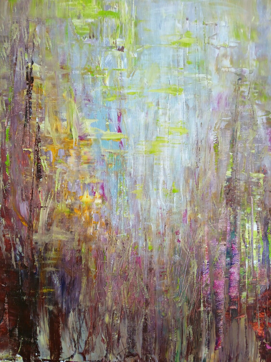 Tender Nature Cassia Original painting for sale