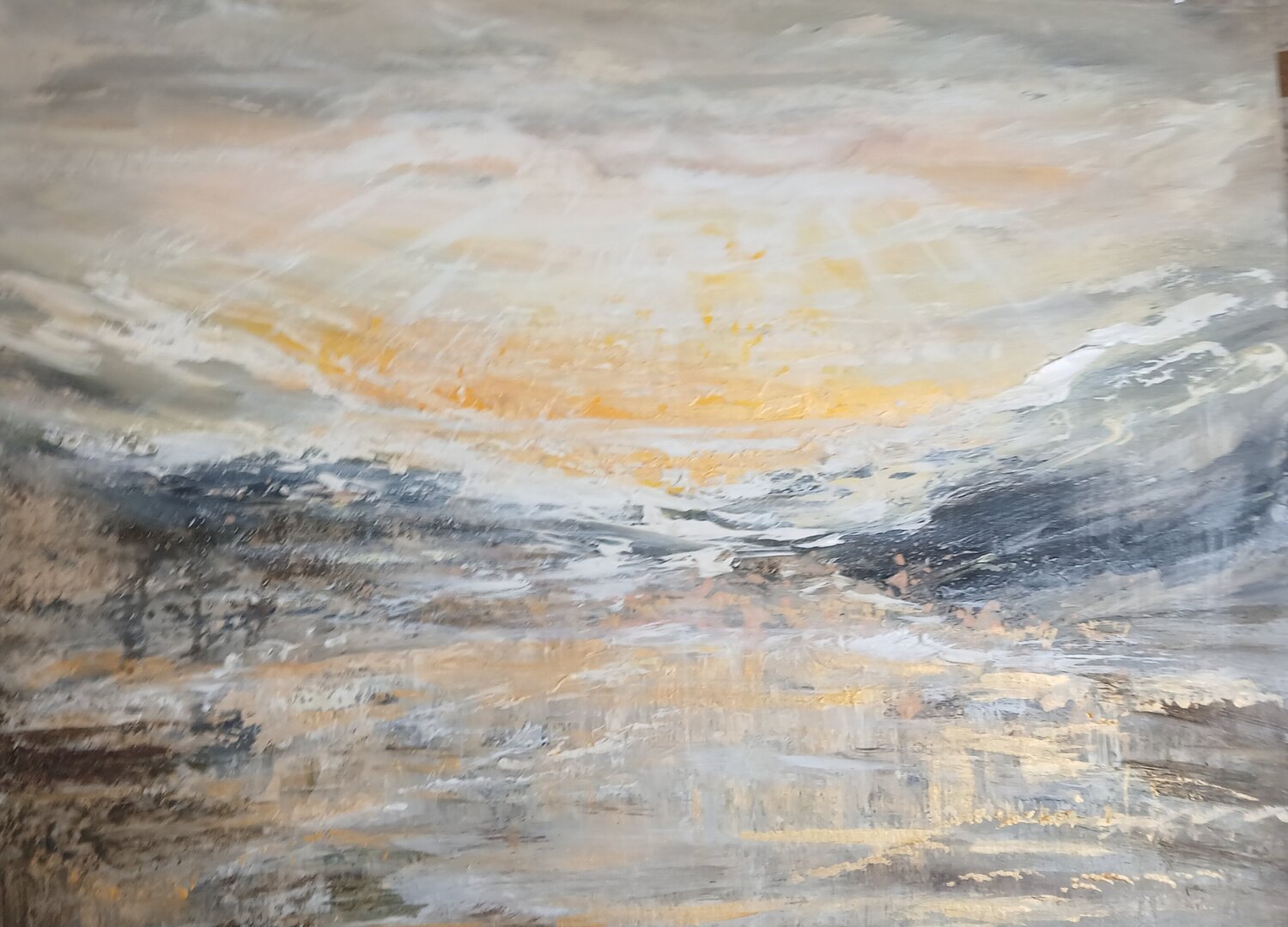 Shining valey Cassia Original painting for sale