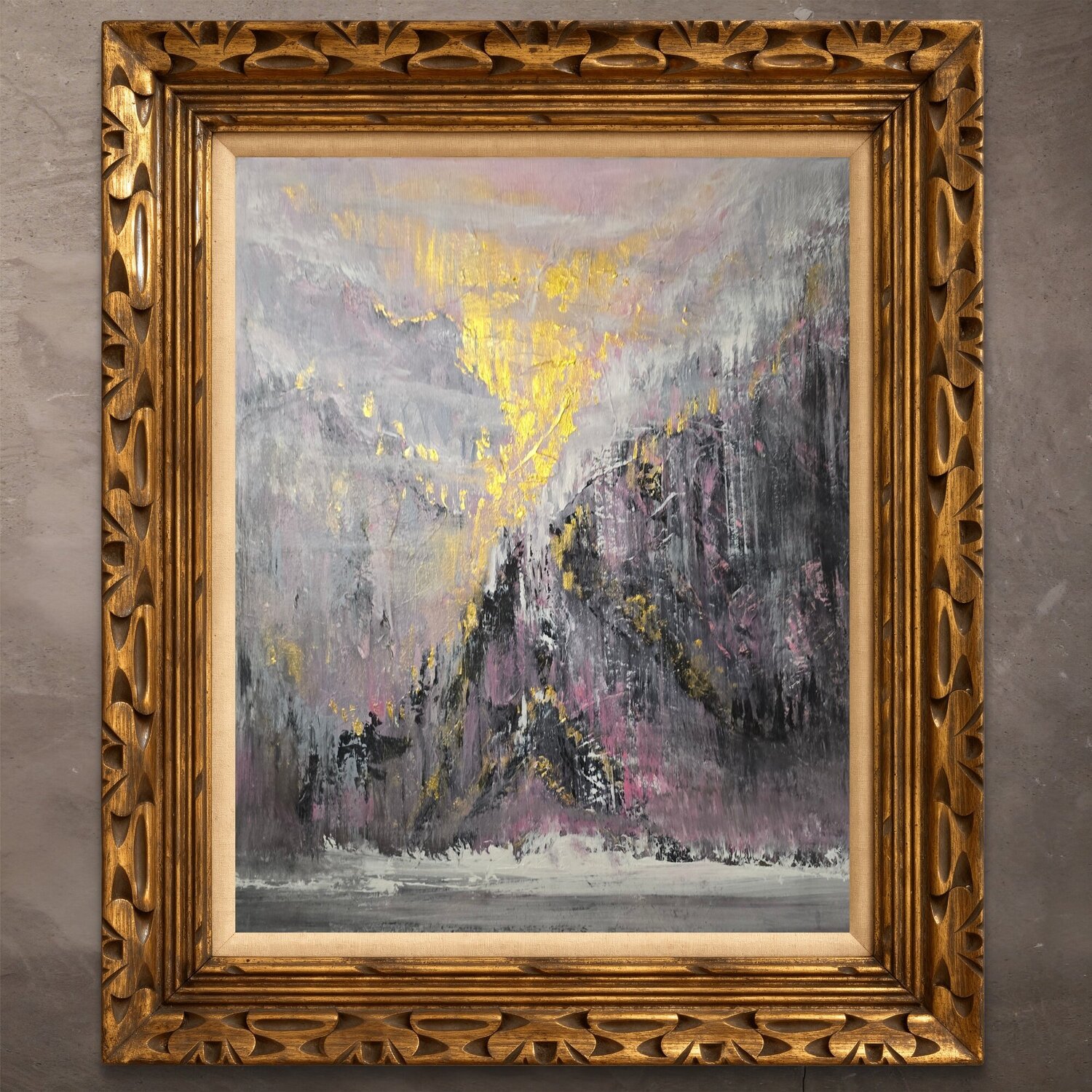Canyon of the sun Cassia Original painting for sale