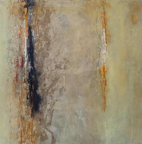 RUGGITO DELL'IMPERMANENZA by Gabriela Aleksandra Szuba, Painting for Sale on Select
