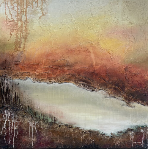 SPECCHIO DELLA TRASMUTAZIONE by Gabriela Aleksandra Szuba, Painting for Sale on Select