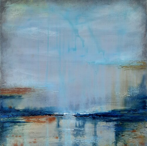 ISOLA DEI NON RICORDATI... by Gabriela Aleksandra Szuba, Painting for Sale on Select