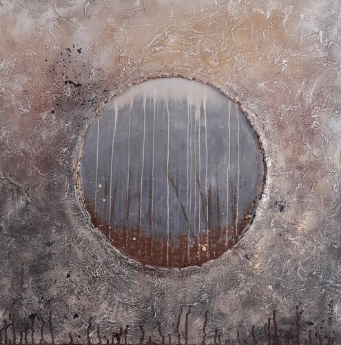 ILLUSIONE DI KRONOS by Gabriela Aleksandra Szuba, Painting for Sale on Select