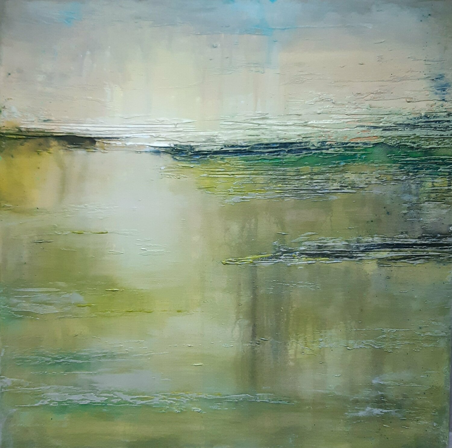 NIENTE E' PIU' COME PRIMA... Gabriela Aleksandra Szuba Original painting for sale