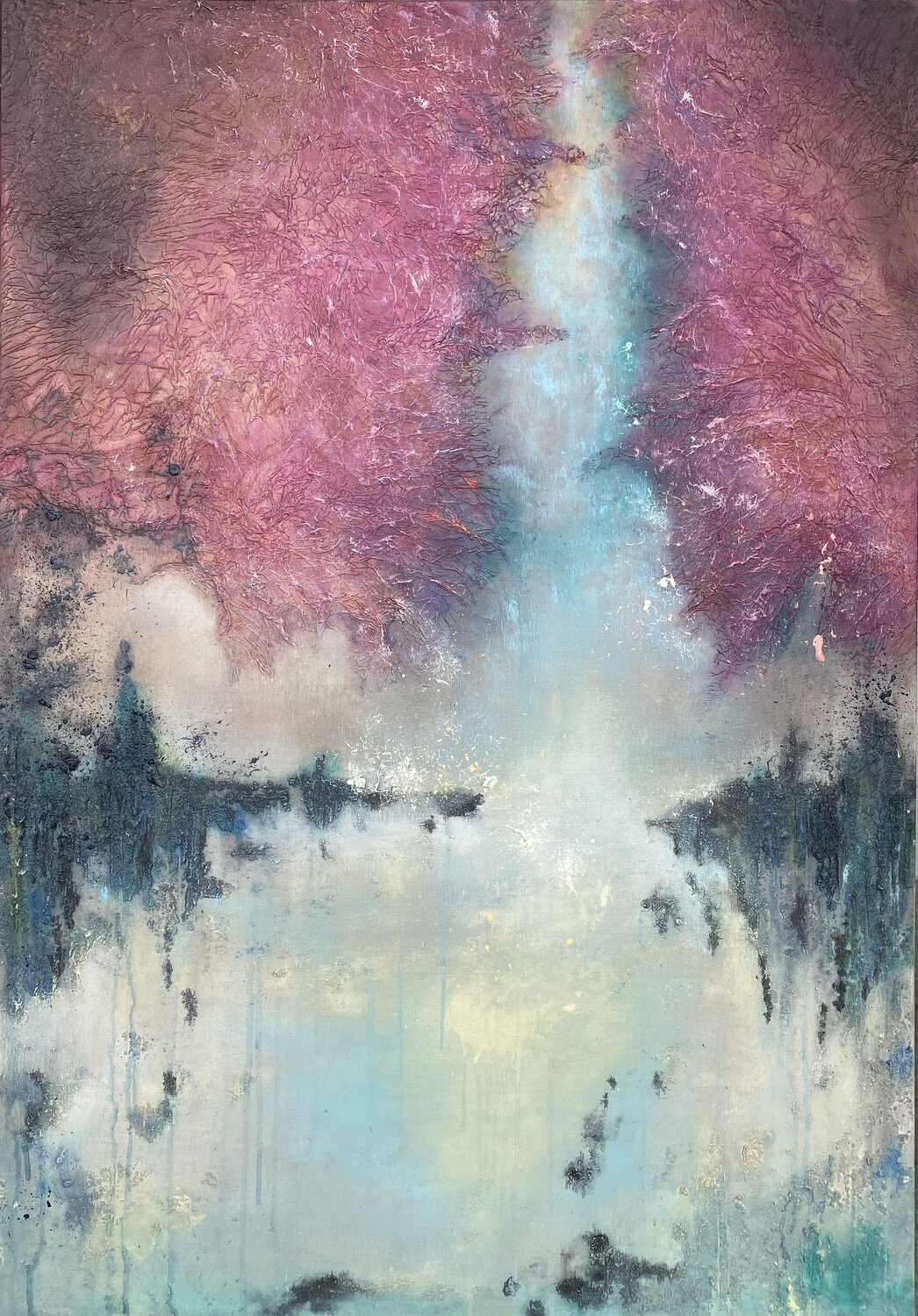 VARCO SPAZIO TEMPORALE Gabriela Aleksandra Szuba Original painting for sale