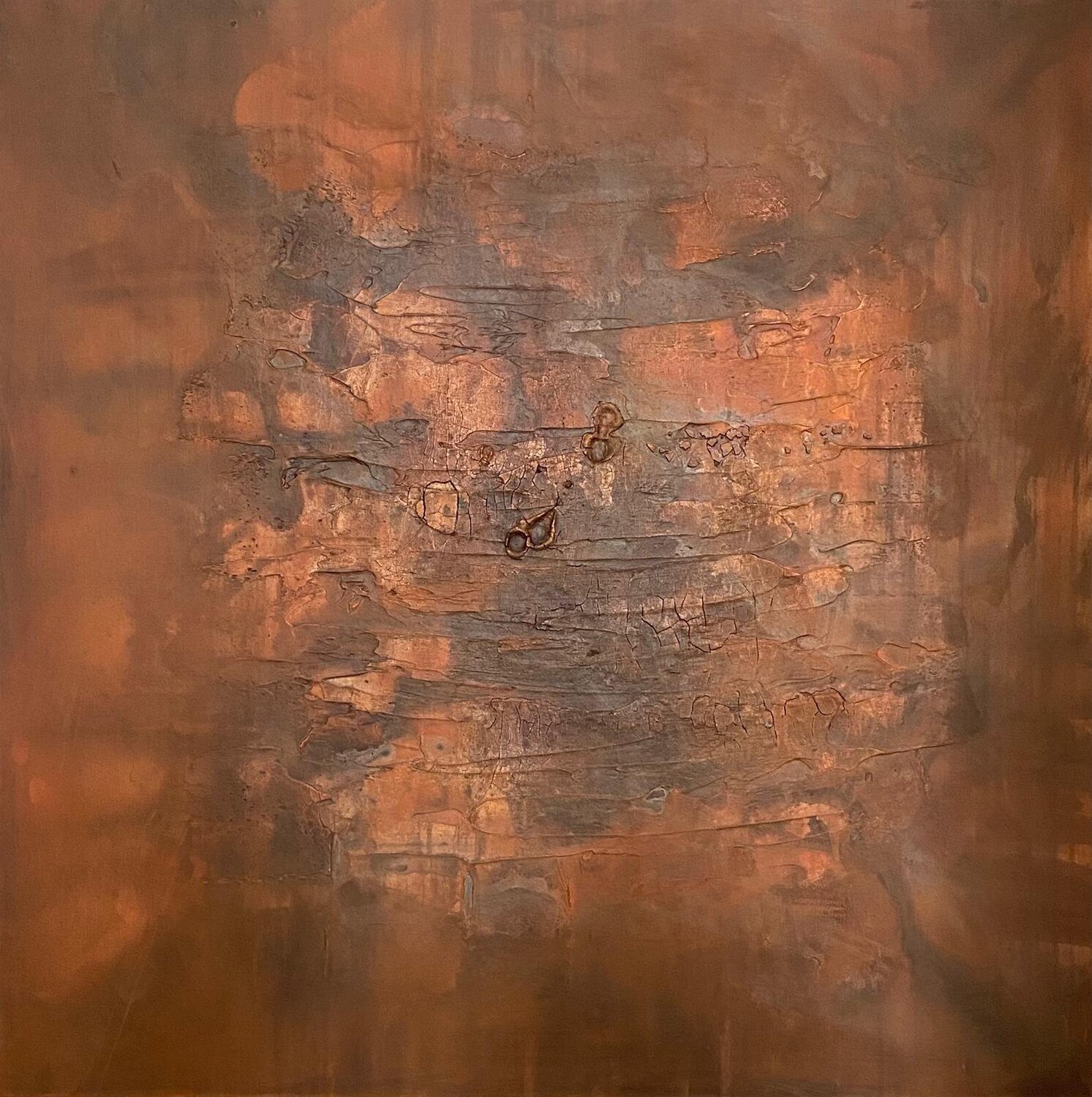 THE SILENT CORE Gabriela Aleksandra Szuba Original painting for sale