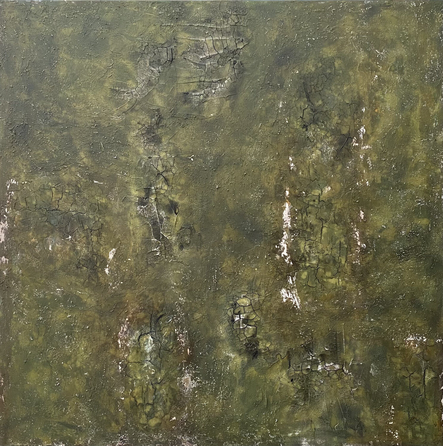 FERN'S TIME Gabriela Aleksandra Szuba Original painting for sale