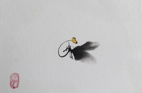 The preciousness of life by Min Zou, Painting for Sale on Select