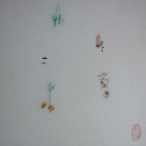 Pure art, infinitely beautiful by Min Zou, Painting for Sale on Select