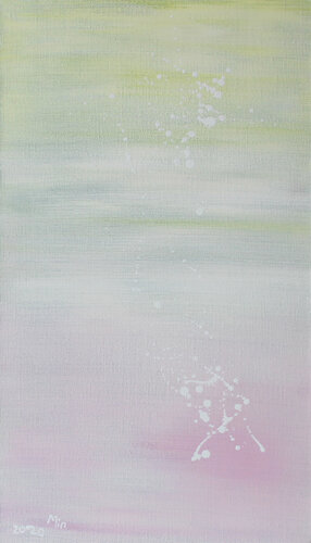 Let go, wisdom comes by Min Zou, Painting for Sale on Select