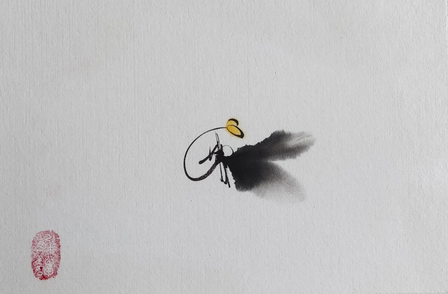 The preciousness of life Min Zou Original painting for sale