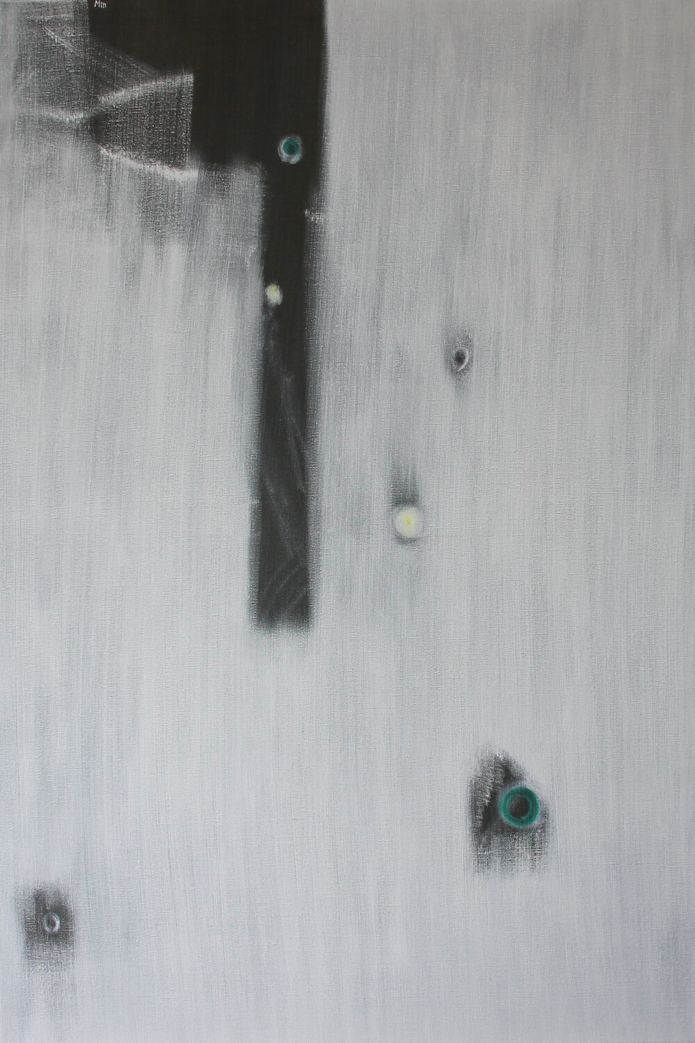 A elegant mind Min Zou Original painting for sale