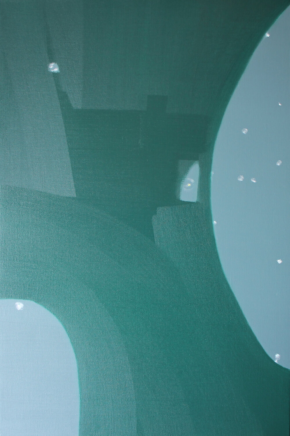 The world of the spinner Min Zou Original painting for sale