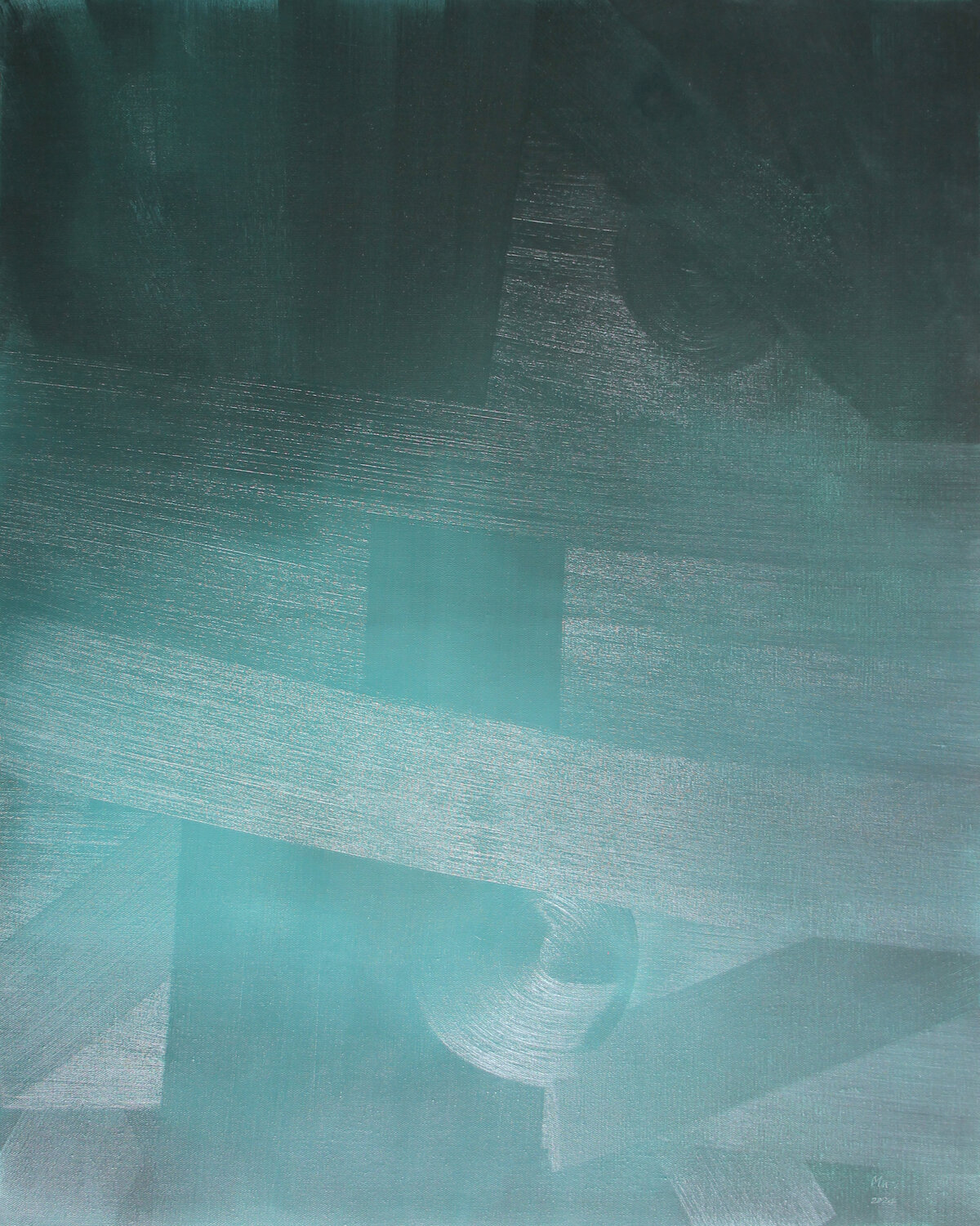 The music of the soul Min Zou Original painting for sale