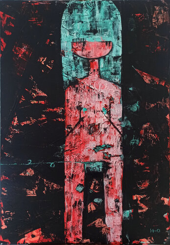 Restitutio ad integrum by Eva Hidalgo, Painting for Sale on Select