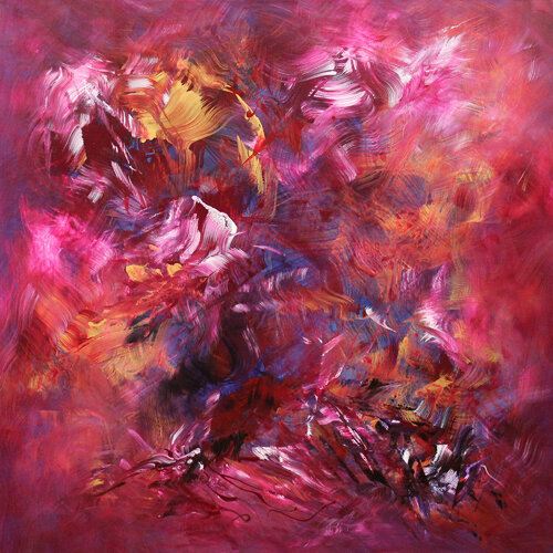 Summer In The City Of Roses von Paresh Nrshinga, Malerei kaufen auf Select