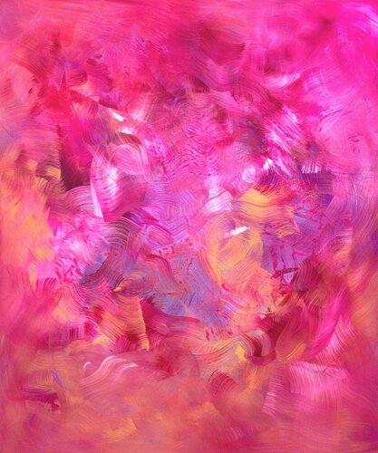 Blossom Haze von Paresh Nrshinga, Malerei kaufen auf Select