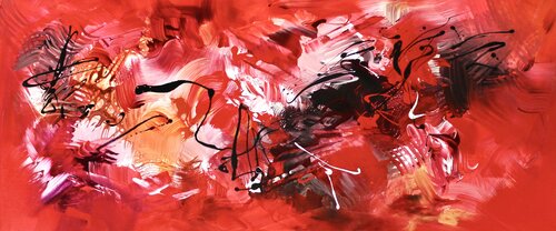 Quiet Flame I von Paresh Nrshinga, Malerei kaufen auf Select