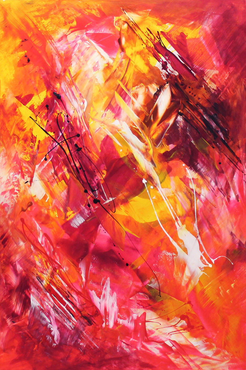 Finding Yourself Paresh Nrshinga Original painting for sale