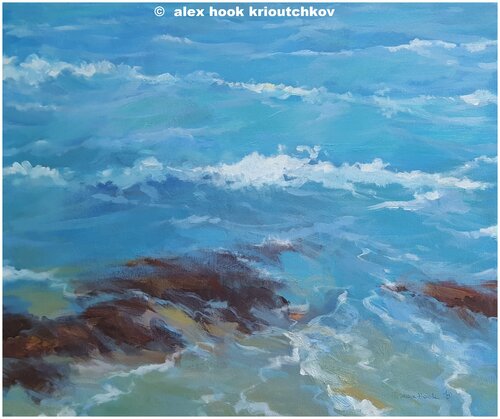 Marina XXI by Alex Hook Krioutchkov, Painting for Sale on Select