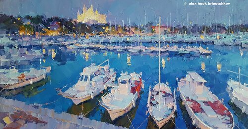 Palma de Mallorca XXV by Alex Hook Krioutchkov, Painting for Sale on Select