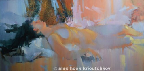 Nude XXVIII by Alex Hook Krioutchkov, Painting for Sale on Select