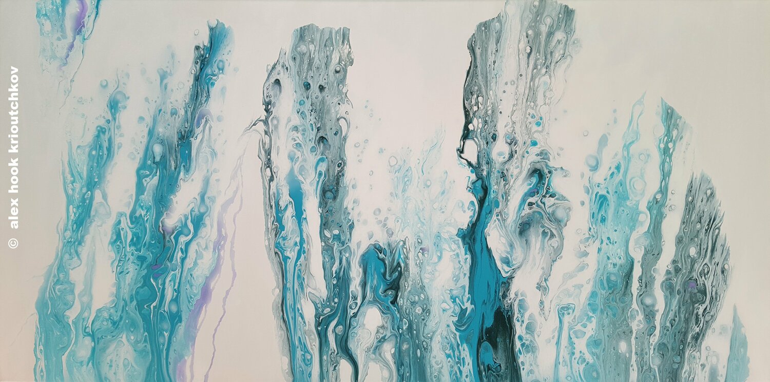 Smoky way IV Alex Hook Krioutchkov Original painting for sale