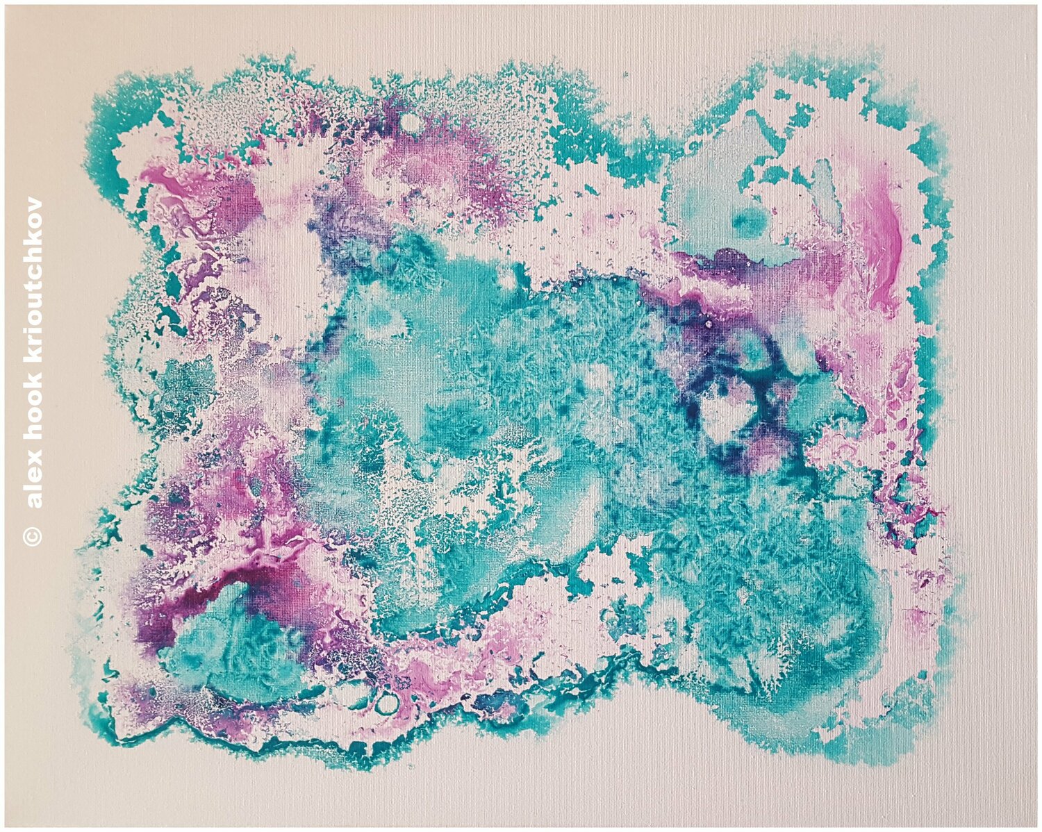 Oxygen IV Alex Hook Krioutchkov Original painting for sale