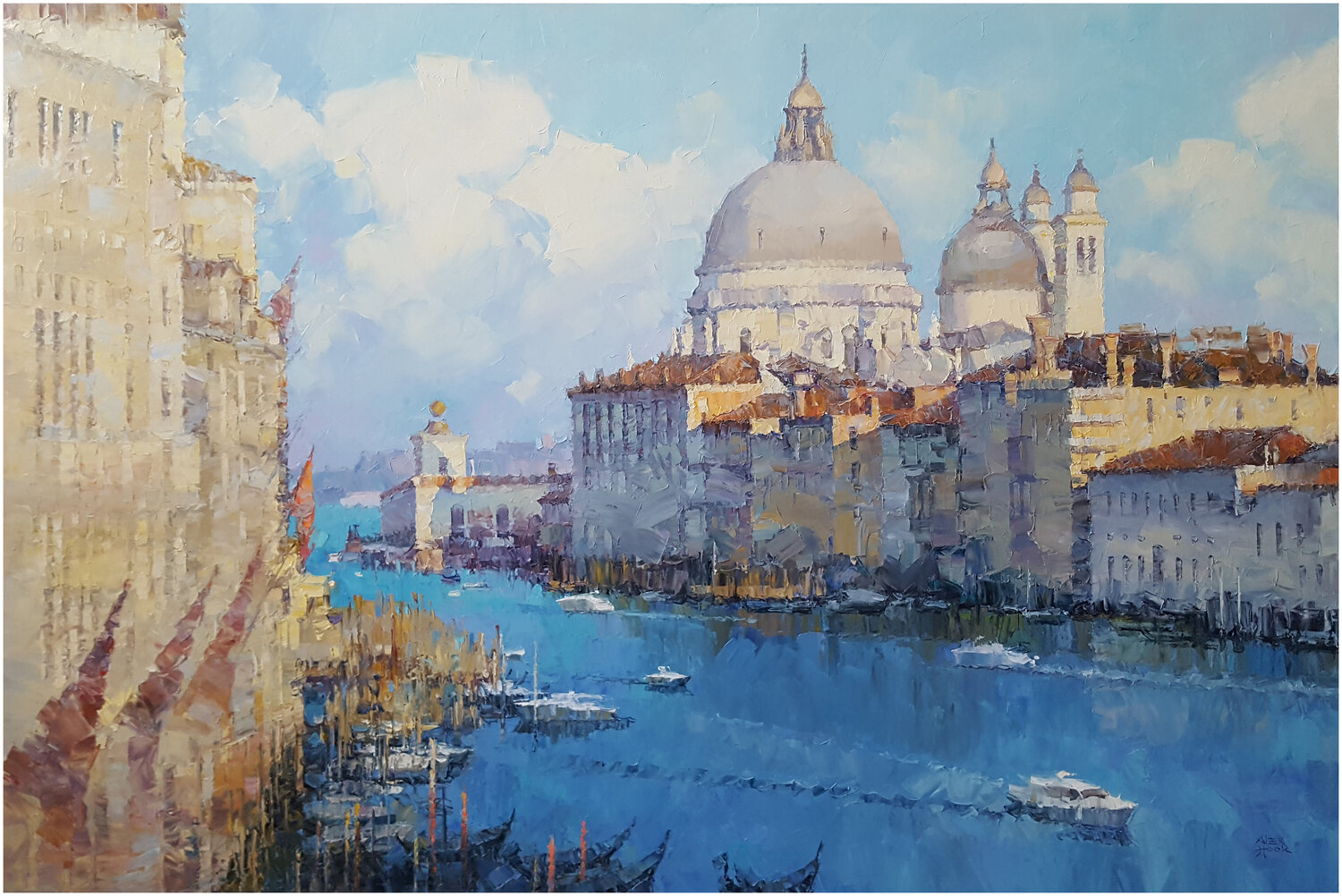 Venice XVIIs Alex Hook Krioutchkov Original painting for sale