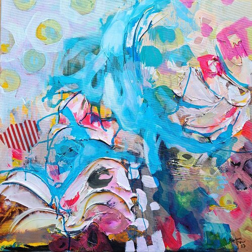 Let us hold each other by Barbara Piller, Painting for Sale on Select
