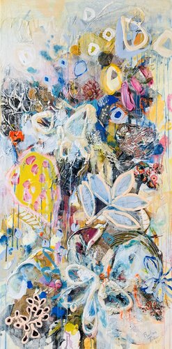 A Garden of Firsts III by Barbara Piller, Painting for Sale on Select