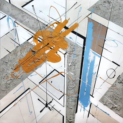 L4 Contemporary Abstract Informalism by Damian Pavlovic by D Pavlovic, Painting for Sale on Select