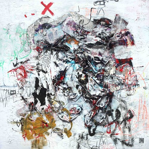 A287 Contemporary Abstract Informalism by Damian Pavlovic by D Pavlovic, Painting for Sale on Select