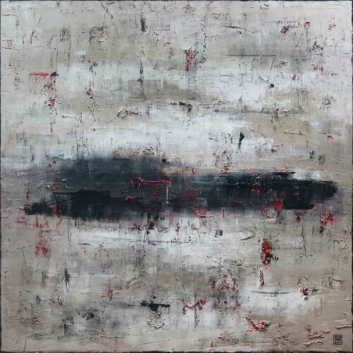 A227 Contemporary Abstract Informalism by Damian Pavlovic by D Pavlovic, Painting for Sale on Select
