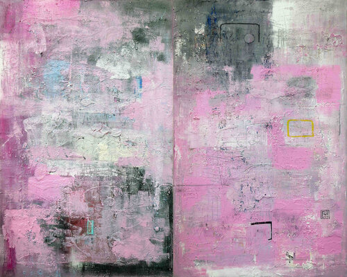 A126 Echoes of Time by D Pavlovic, Painting for Sale on Select